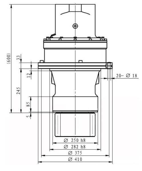 Hydraulic Swing Drive Motor