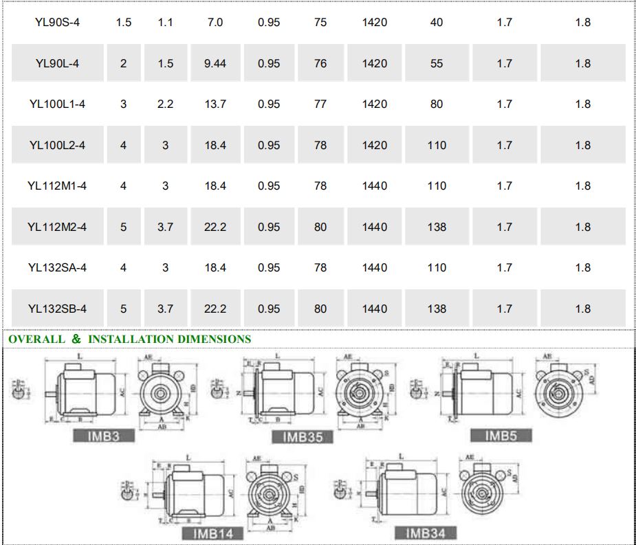 Single Phase Electric Motor