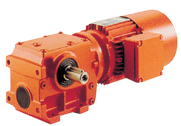 Helical Gear - Worm Gear Motor