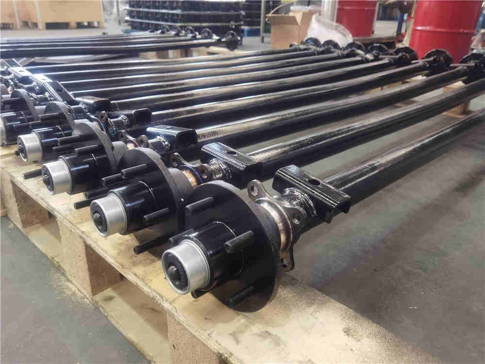 3500lbs Customized Replaced Light Duty Trailer Axle About Axle with Lazy Hub for Trailer Chassis