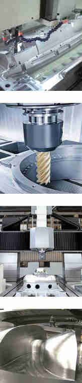 SP2240 Heavy Cutting Double Column Machining Center CNC Lathe With FANUC/SIEMENS/MITSUBISHI