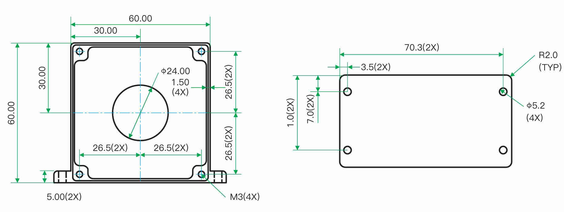 SITDP Series anti-interference high-precision magnetic balance current sensor for chopper, variable frequency speed regulator