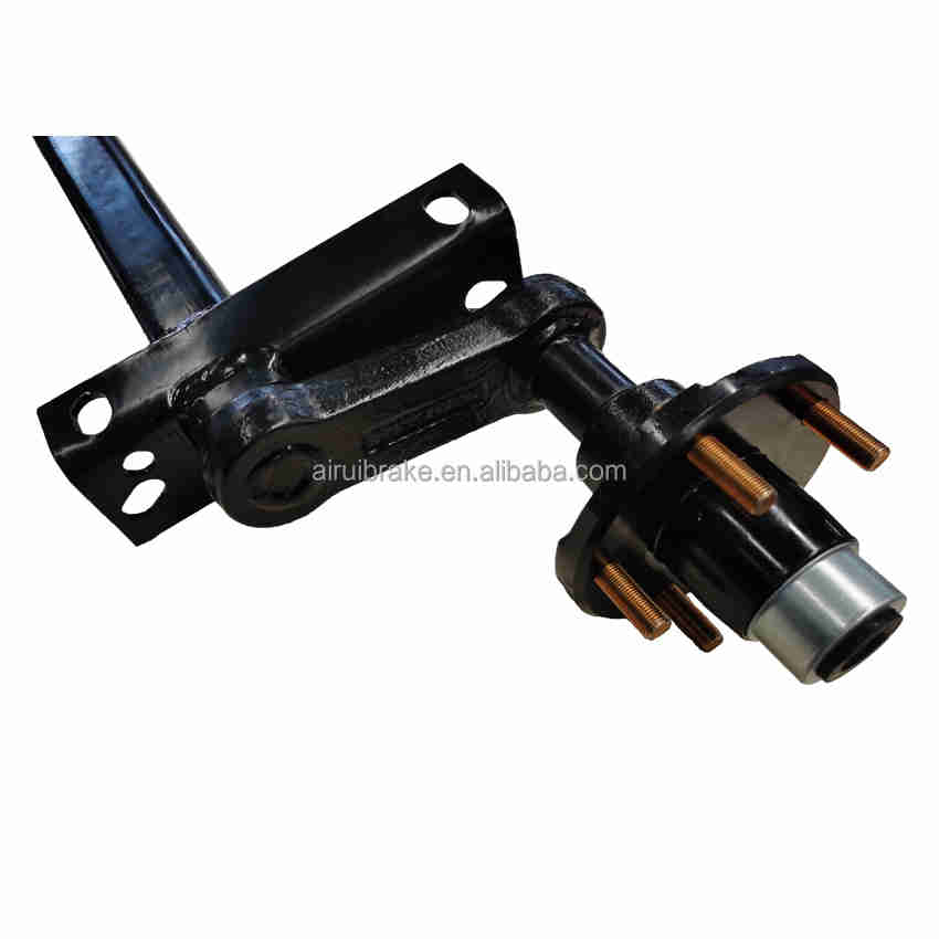 Customized 3500 LBS Reliable Torsion Axles Assembly with 5*114.3 PCD Hub And1-2/20 UNF Wheel Nuts for Trailers