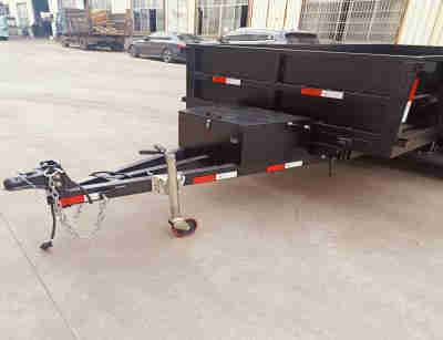 2500-6000kg 12*6FT-16*7FT Hydraulic Dump Trailer