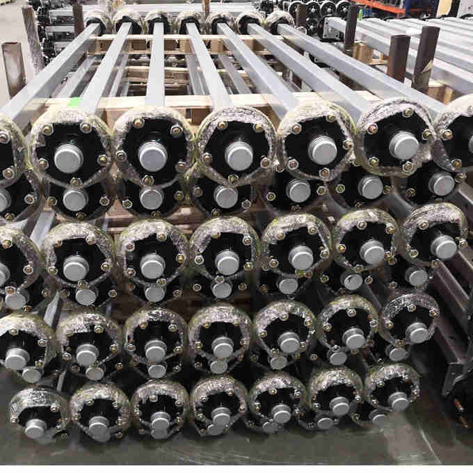 Great Quality Airui 4 Bolts 5bolts 6bolts Trailer Stub Axle and Hub for Sale