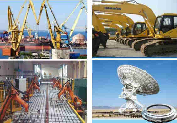 Solar Energy Worm Gear Slewing Drive for Solar Tracking System With Slew Bearing Gearmotor