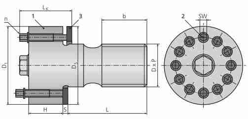 SB12 Series High-strength Standard Bolt-style Tensioner