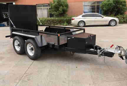 4 Wheeled 4000kg Load Camper Travel Trailer for Containers Mobile Homes RVs Other Chassis