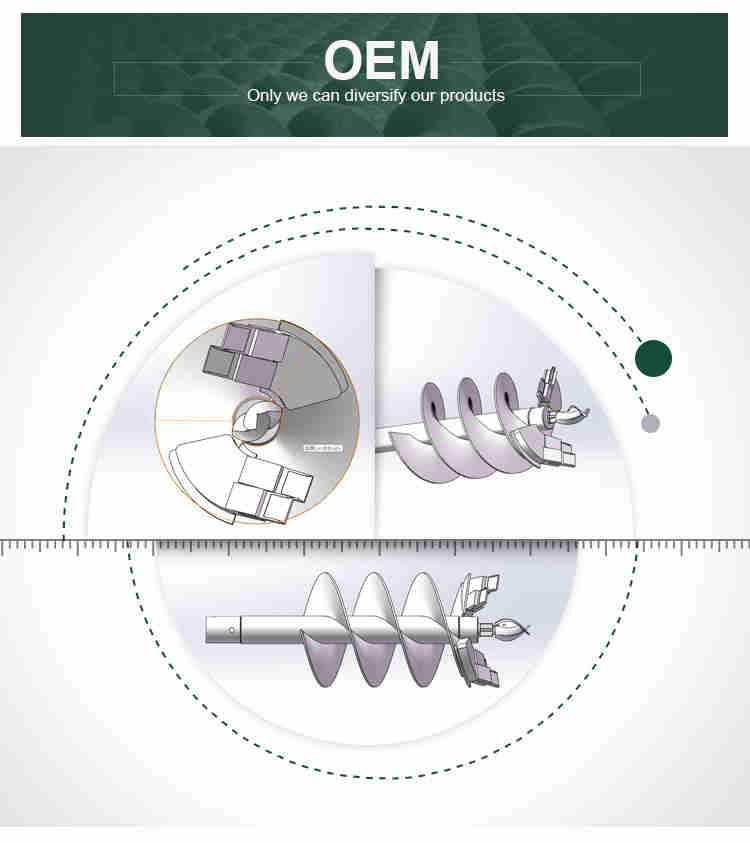 Professional Manufacture Customized Various Types Auger