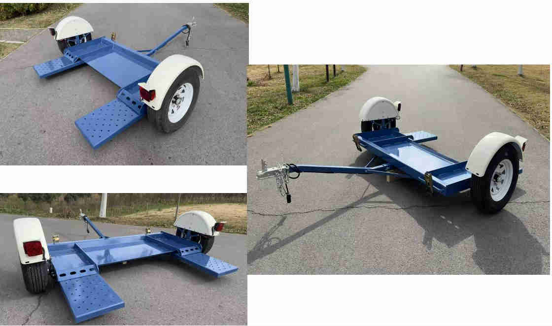 Lightweight Car Carrier Tow Colly Hauler Pull Trailer  for European