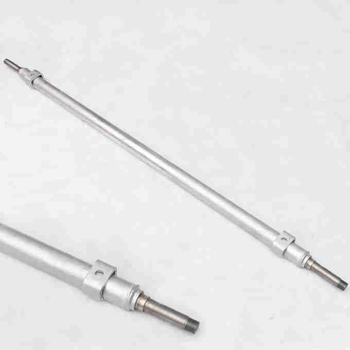 Steel Lazy Hub Square Tube Unbrake Trailer Axle Kits with Leaf Spring Suspension 750-1250kg Capacity for Trailers and RVs
