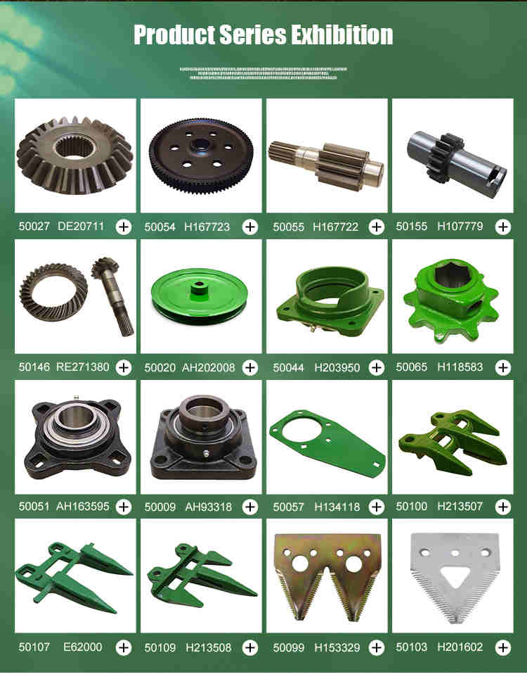 Factory Price RE271380 Agricultural Spare Part Ring Gear for Agricultural Combine Harvester