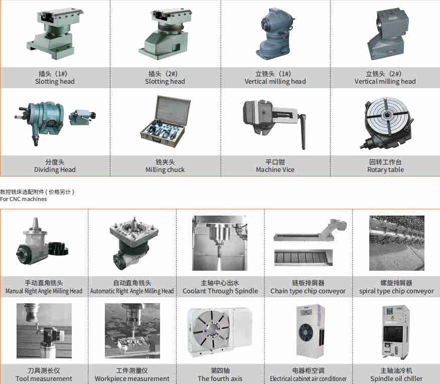 High-precision XK5032 Vertical Metal Working Cnc Knee-Type Milling Machine with Box Guideway