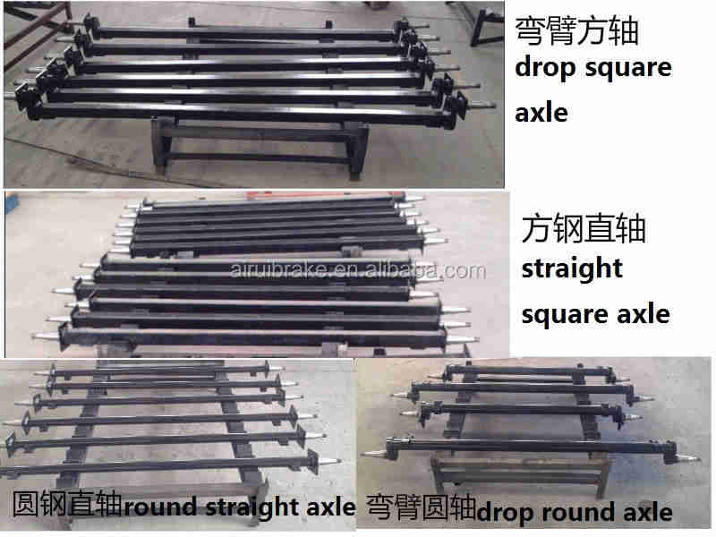 Trailer Brake DrumHi - Q   High Quality  Boat Trailer Axles  Hydraulic or  Mechanical Disc Braked Hub 3500lbs -7000lbs with Low