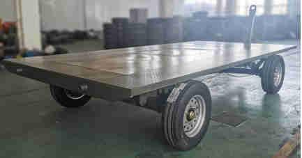 Load 6-ton Vehicle Traction Trailer for Transporting Moving Large Machines