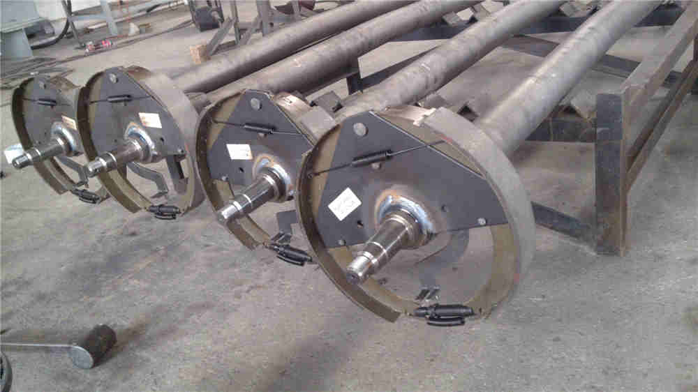 6000 Lbs American Style Mobile Home Axle - Electric Drum Brake Axle and Ilder Hub Axle