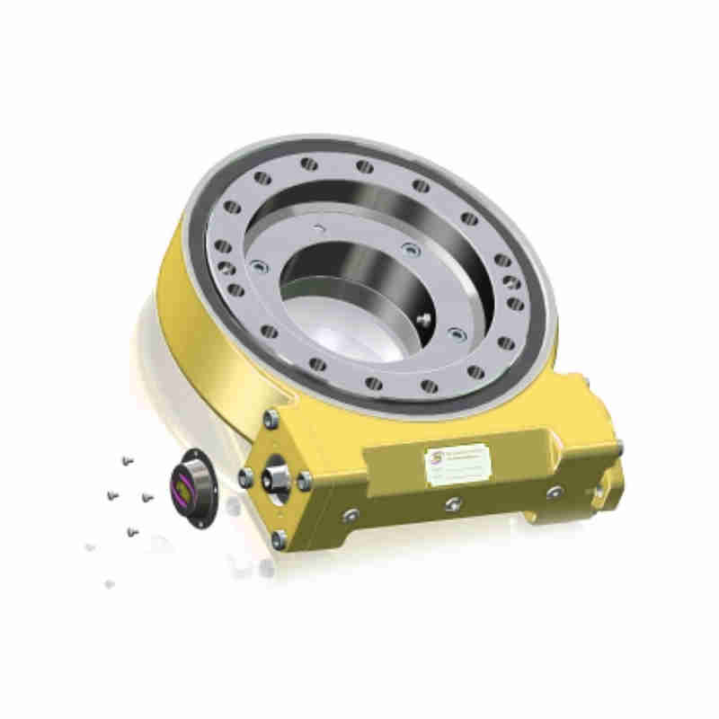 JS9 Ratio 61:1 Slewing Drive Gearbox Reducer Gear Slew Drive for Crane Aerial Work Truck