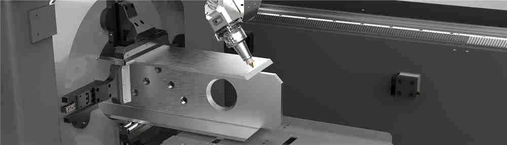 Round Square Rectangle Tube and Open Profiles Zero Tailings Laser Cutter 6m 9m Pipe Laser Cutting Machine