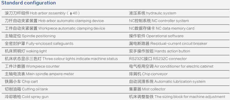 Y3140 CNC TMO2 Platform Series Gear Cutting Sharping CNC Hobbing Machine