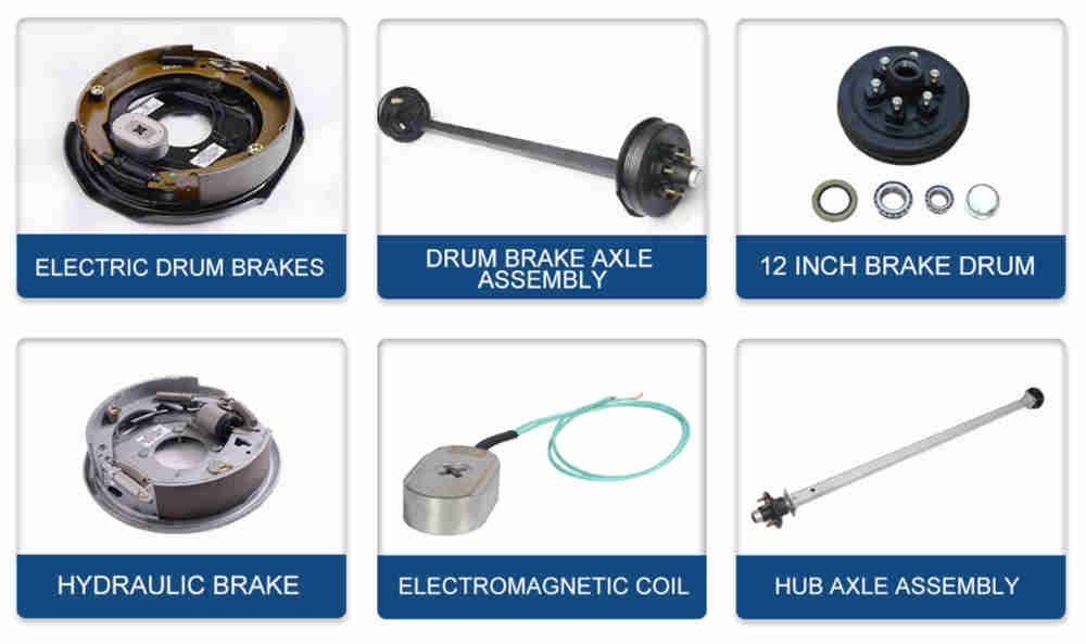 High Quality 750 kg Torsion Axle with Wheel Hub