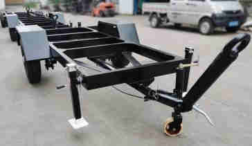 2-wheel Trailer with Load of 4000kg for Moving Medium-sized Air Compressor Equipment