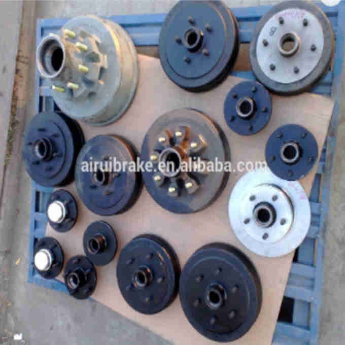 High Quality 10 Inch Trailer Hubs  Airui 5 Bolts Wheel Lazy Hub LM Bearing Kit Complete for Boat Trailer/Mover Caravan Camper