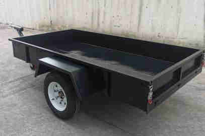 1500KG Load ATV Small Box Trailer with Parking Brake