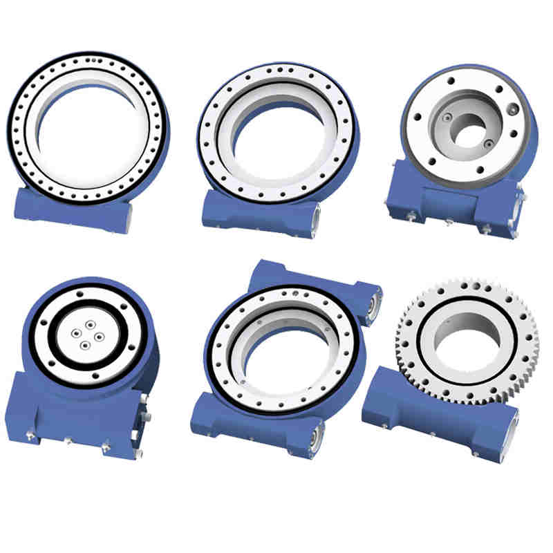 Solar Energy Worm Gear Slewing Drive for Solar Tracking System With Slew Bearing Gearmotor