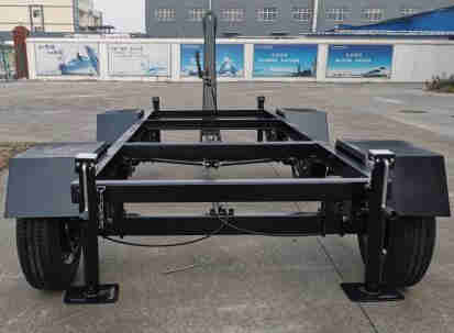 3000kg Load Generator Equipment Trailer with Front Rear Axle