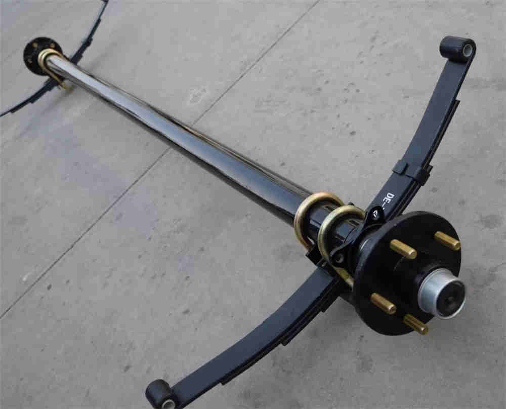 3500lbs Customized Replaced Light Duty Trailer Axle About Axle with Lazy Hub for Trailer Chassis