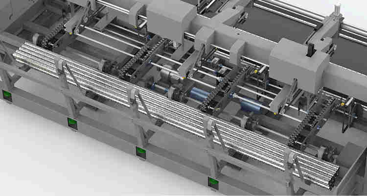 Round Square Rectangle Tube and Open Profiles Zero Tailings Laser Cutter 6m 9m Pipe Laser Cutting Machine