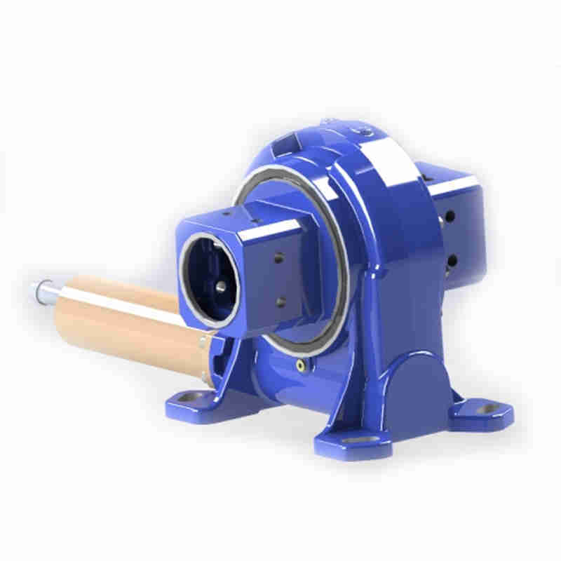 JV7S Series Ratio 58:1 Worm Gear Planetary Motor Slewing Drive Gearbox Reducer For Solar Energy Tracking