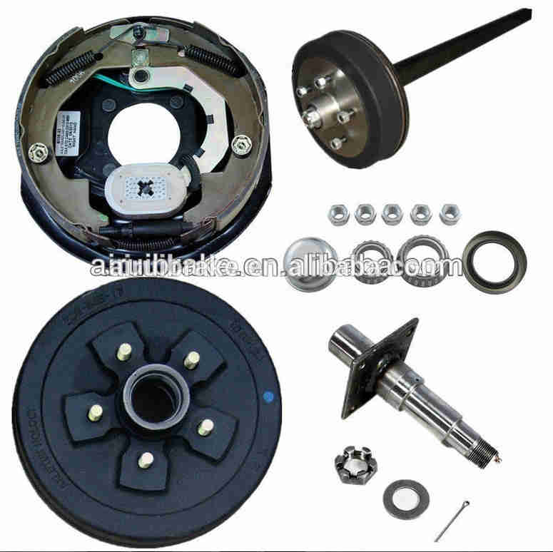 14 Ton Bpw Type Trailer Axle Railer Axle Camper Trailer Axle with Brake and Other Spares Trailer Accessories for Rv Use