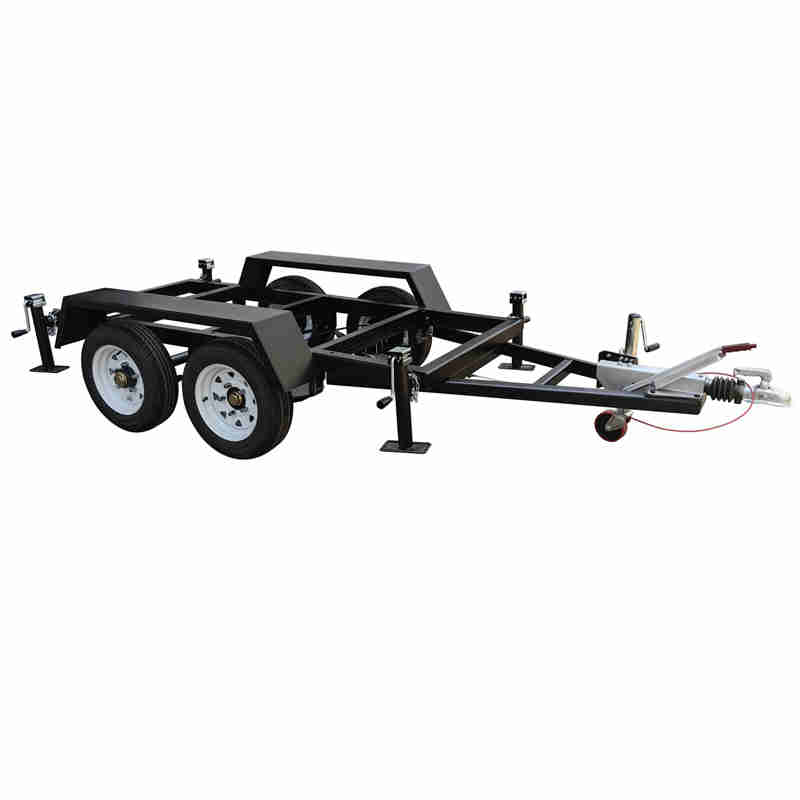 European Connector 1500kg Four-Wheel Generator Trailer 1500kg Load Capacity Car Trailer