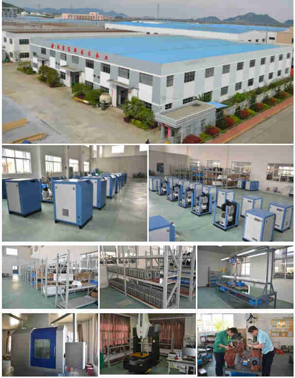 7.5kw 10hp 7-10 bar Energy Saving PM Screw air Compressor Aircompressor (SCR10PM2)