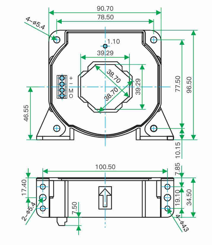 SIFG Series 0 loss high precision current sensor for wind power and photovoltaic