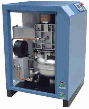 2.2 kW 3.7 kW 4.5 kW PM VSD Oil Free Scroll Type Air Compressor for Electric Bus or Gas Generator