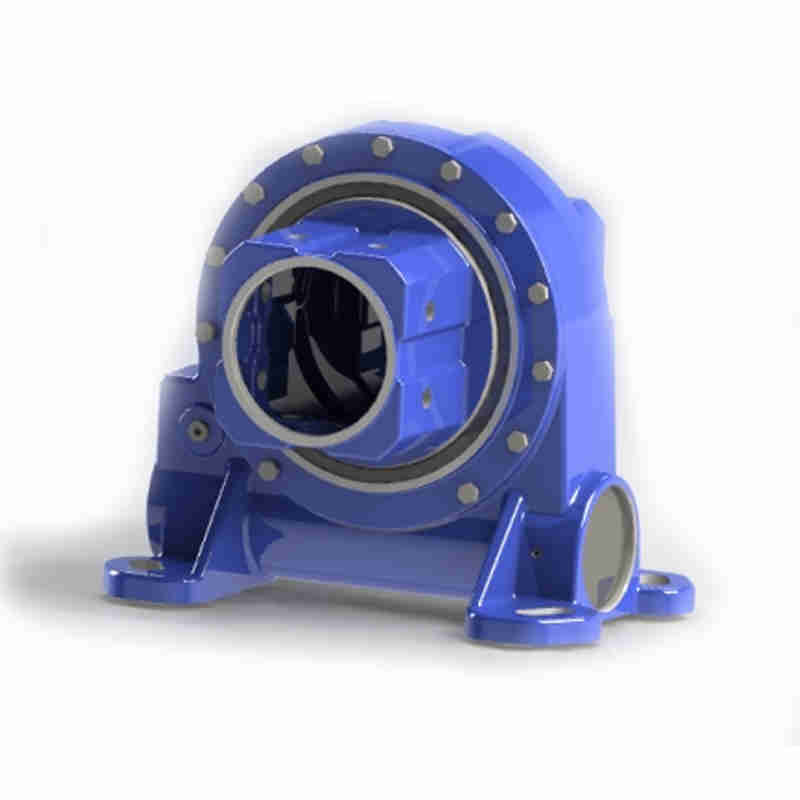JM8S Series Ratio 391:1 Worm Gear Planetary Motor Slewing Drive Gearbox Reducer For Solar Energy Tracking