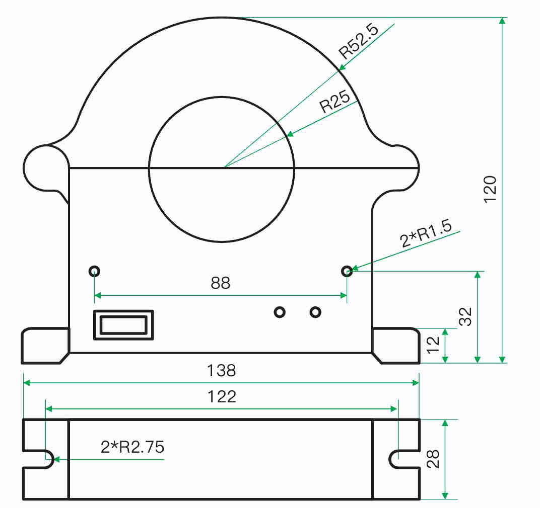 SIHM Series Waterproof Two-wire Current Sensor for Oil Wells