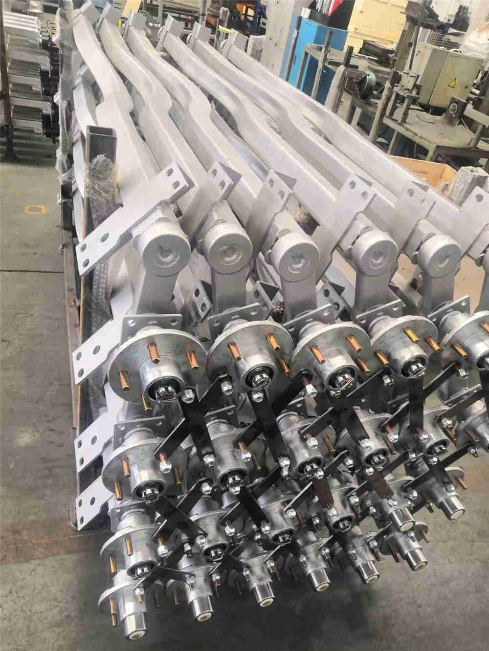 High Quality Factory Direct Sale 3500lbs Galvanized Torsion Axle with Hub for Yacht Trailer Use