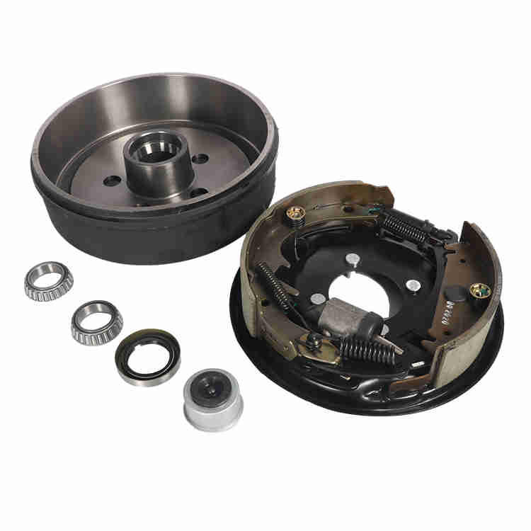 Wholesale  Customized Half Stub Axle and Hub Drum for Light Trailer