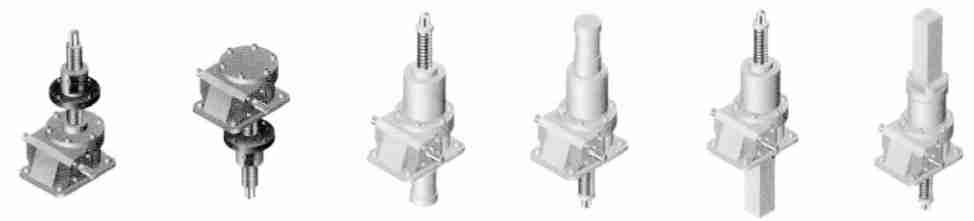 2.5 Ton Screw Jack, JTW-2.5T Machine Leveling Screw Jacks