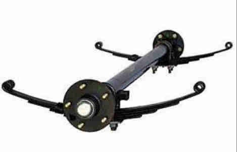 3500lbs Customized Replaced Light Duty Trailer Axle About Axle with Lazy Hub for Trailer Chassis