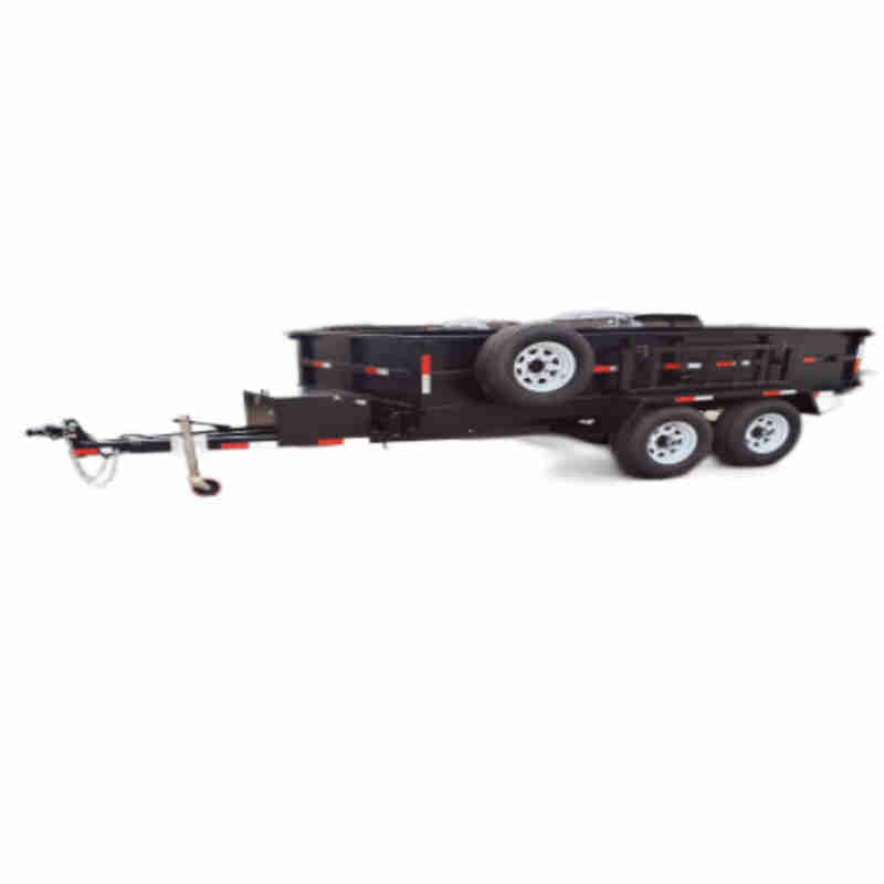 2500-6000kg 12*6FT-16*7FT Hydraulic Dump Trailer