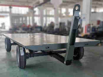 Load 6-ton Vehicle Traction Trailer for Transporting Moving Large Machines