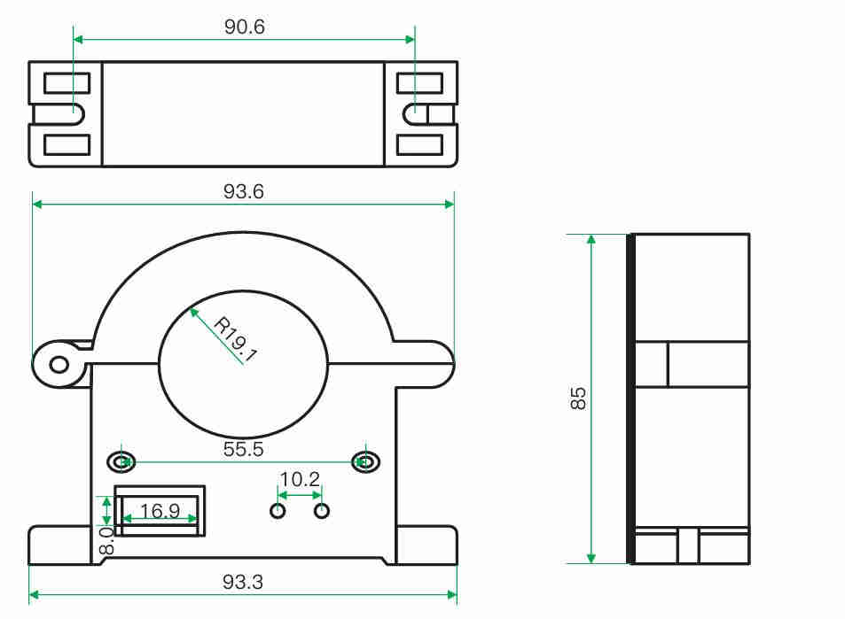 Ultra-Precise SIHD-KY2 Series Current Sensor for Efficient Electrical Monitoring