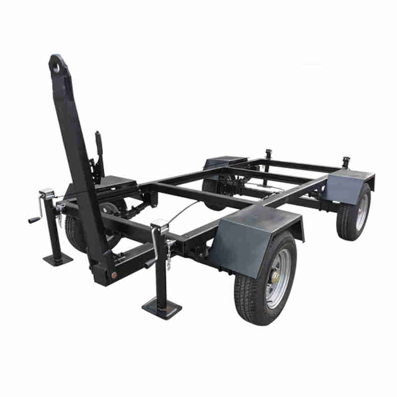 3000kg Load Generator Equipment Trailer with Front Rear Axle