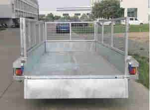 Agricultural 1500kg Load Farm Net Cage Trailer with Hot-dip Galvanizing