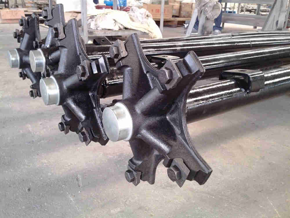 Travel Trailer Parts RV Utility  5 Lug Spoke Hub Unbraked   Axle Part Trailer Accessories for Rv Use