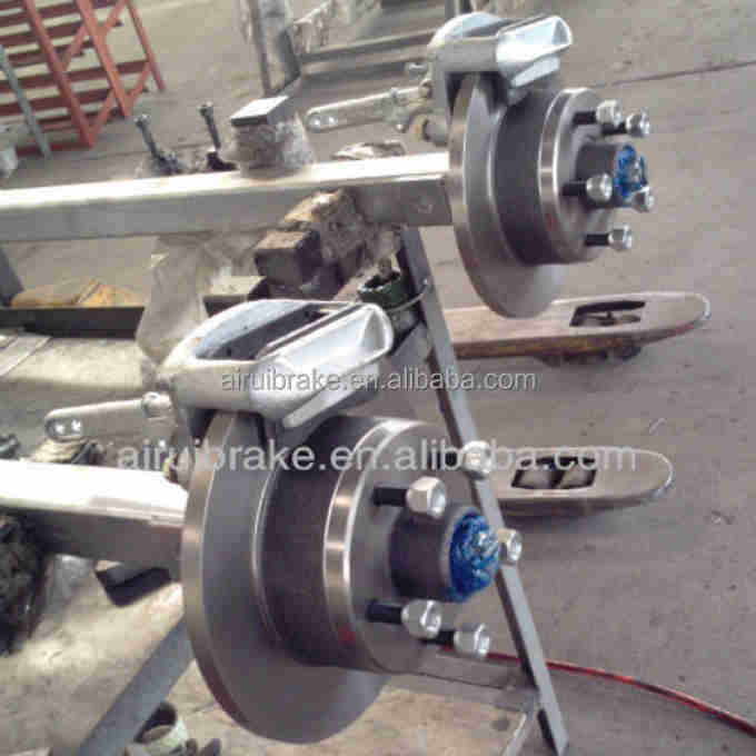 Trailer Caliper TRAILER AXLE KITS GALVANIZED CAST IRON MECHANICAL BRAKE CALIPER for AUSTRALIAN MARKET BOAT AXLE TRAILER